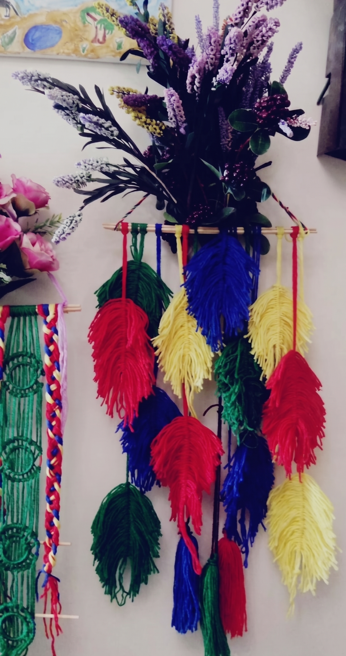 Feather Wall Decor