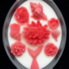 Floral Decorative Candle